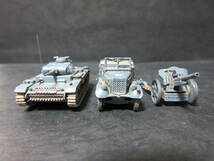 1/144完成品　3号戦車J型(初期型) & Sd.kfz.11(3tハーフ) & 10.5cm野戦榴弾砲(初期型)　1941年東部戦線_画像10