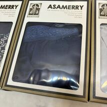 新品 未使用 日本製 6点セット ASAMERRY ボクサーブリーフ ボクサーパンツ ロンパン 黒 白 オレンジ 青 綿100% インナーウェア M-L_画像6