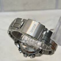 SEIKO セイコー KINETIC キネティック チタン クロノグラフ 7L22-0AK0 稼働中 メンズ 腕時計_画像5