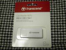 Transcend CARD READER USB3.0 (SD/SDHC UHS-I/SDXC UHS-I/microSDXC UHS-I OK) WHITE TS-RDF5W_画像1