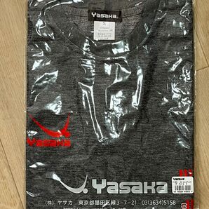 YASAKAヤサカロゴにゃんこTシャツY-851ヘザーチャコール新品未使用