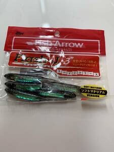 フィッシュアロー FISH ARROW フラッシュJ 3 スパインシリーズ フラッシュジェイ ミドスト ホバスト ソフトマテリアル S ケタバス オールラ