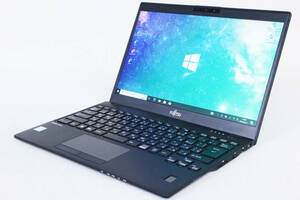 【1円～】Office2021 13.3型FHDタッチパネル液晶搭載 2020年モデル 極軽極薄 LIFEBOOK U939/B i5-8365U RAM8G SSD128G 指紋/顔認証 Win10