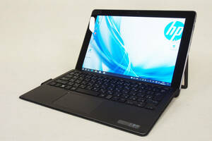 【1円～】Office2021 キーボード付属 HP Pro x2 612 G2 3VG67PA i5-7Y54 RAM8GB SSD256GB 12型WUXGAタッチ カメラ 指紋認証 Win10Pro