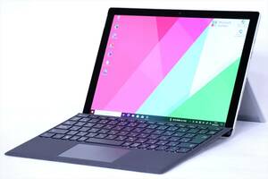 【1円～】Office2021搭載！768g軽量タブレット！Surface Pro 5 m3-7Y30 RAM4G SSD128G 12.3PixelSense Win10 タイプカバー付属