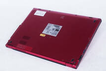 【1円～】極軽極薄 Office2021 LIFEBOOK FUTRO MU937 Redモデル Celeron 3865U RAM8GB SSD128GB 13.3インチFHD カメラ 静脈認証 Win10Pro_画像6