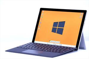 【1円～】Windows11 Office2021搭載！768g軽量タブレット！Surface Pro 5 m3-7Y30 RAM4G SSD128G 12.3PixelSense タイプカバー付属