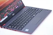 【1円～】Office2021搭載！超軽量799g！13.3型FHD液晶快速PC！LIFEBOOK U938/S Celeron 3965U RAM8G SSD128G Red Win10リカバリ_画像3