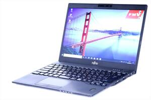 【1円～】バッテリー良好！軽量1kg未満 薄型コンパクトPC！LIFEBOOK U939/BX i5-8265U RAM8G SSD256G 13.3FHD Win10リカバリ