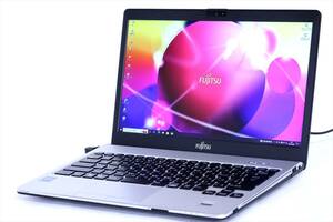 【1円～】バッテリー良好!13.3型FHD液晶モデル!コスパ最高!LIFEBOOK FUTRO MS936 Celeron 3955U メモリ4GB SSD32GB Win10