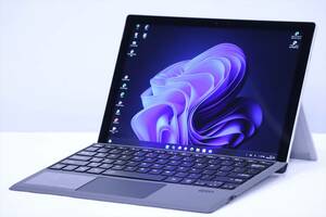 【即配】第10世代Corei5モデル!Windows11 Office2021搭載軽量タブレット Surface Pro 7 i5-1035G4 RAM8G SSD256G 新品キーボード追加可能