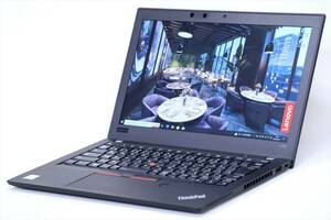 [ immediately distribution ]Corei7 model! high capacity SSD installing!12.5 type FHD liquid crystal compact PC!ThinkPad X280 i7-8550U RAM16GB SSD512GB 12.5FHD Win10 face certification 