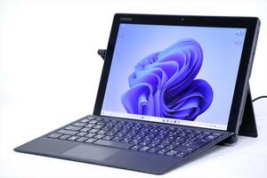 【1円～】Windows11 第8世代Corei5搭載！12.2型WUXGA液晶タブレット！Lenovo Miix 520 i5-8250U RAM8G SSD256G 指紋認証 ACアダプタ付属