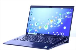 【1円～】Office2021搭載 LTE対応 狭額縁液晶スタイリッシュPC VAIO Pro PK VJPK118 i5-8265U RAM8G SSD256G 14.0FHD Win10 ACアダプタ