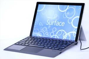 【1円～】高性能タブレットPC！Surface Pro 5 i5-7300U RAM8G SSD256G 12.3PixelSense Win10 新品キーボード追加可能