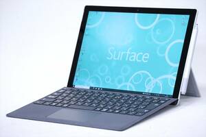 【1円～】Office2021搭載！770g軽量タブレット！Surface Pro 5 m3-7Y30 RAM4GB SSD128GB 12.3PixelSense Win10