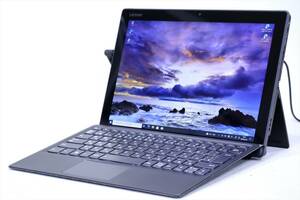 【1円～】第8世代Corei5搭載！12.2型WUXGA液晶搭載2in1タブレットPC！Lenovo Miix 520 i5-8250U RAM8G SSD256G Win10 指紋認証 ACアダプタ