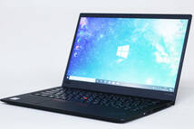 【1円～】10世代CPU 2020/11製 Office2021搭載 ThinkPad X1 Carbon Gen8 i5-10210U RAM16G SSD256G 14インチFHD Wi-Fi6 Win10Proリカバリ_画像1