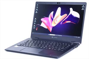 【1円～】Windows11 第10世代CPU搭載!バッテリー良好!超薄型PC!dynabook G83/FP i5-10210U RAM8GB SSD256GB 13.3FHD Wi-Fi6 顔認証