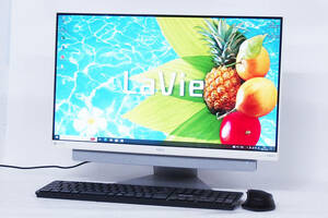 【1円～】Corei7 Office2021 Blu-rayドライブ 超大容量PC LAVIE Direct DA(H) All-in-one GD187C/CD i7-8550U RAM16G HDD3T 23.8FHD Win10