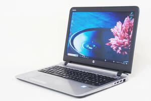 【1円～】Corei7 Office2021 DVDスーパーマルチドライブ HP ProBook 450 G3 i7-6500U RAM8GB SSD128GB 15.6インチFHD テンキー Win10Pro