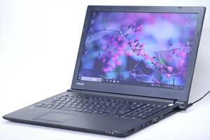 【1円～】コスパ最高！Office2021 大容量SSD搭載即戦力PC！dynabook B35/Y i5-5200U RAM8GB 新品SSD512GB 15.6TFT Win10