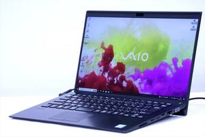 【即配】Corei7 快適メモリ搭載！薄型狭額縁スタイリッシュPC！VAIO ProPK VJPK11C11N i7-8565U RAM16G SSD256G 14FHD Win10