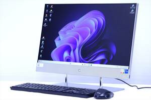 [ immediately distribution ] Touch liquid crystal no. 10 generation CPU model!Windows11 Office2021 installing!HP All-in-One 24-dp1050jp i5-1035G7 RAM8GB new goods SSD512GB 23.8FHD