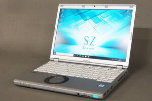 【1円～】バッテリー良好 Corei7 LTE対応 Office2021 Let's note CF-SZ6Z16VS i7-7600U RAM16G SSD512G 12.1型WUXGA カメラ Win10リカバリ