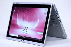 【即配】Office2021搭載！超軽量745ｇ！10.1型WUXGA液晶コンパクト2-in-1タブレット！CF-RZ5 m5-6Y57 8Ｇ SSD256G Win10リカバリ