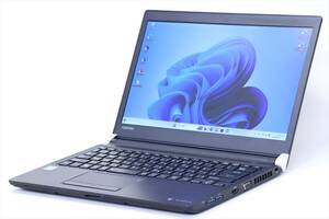 【1円～】コスパ最高！Windows11 Office2021搭載即戦力PC！dynabook R73/J Celeron 3865U RAM8GB SSD128GB 13.3TFT