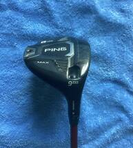 【希少スペック中古】 PING　ピン　G425　MAX　フェアウェイウッド　9W （23.5°） SpeederEVOLUTIONIII　FW-60【S】_画像2