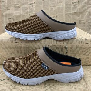  new goods men's S size 24.0-24.5cm sabot sandals sport sandals sabot sneakers clog sandals clog shoes Brown osw1269