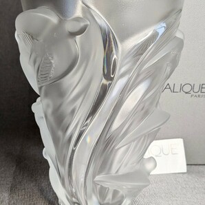 ◆LALIQUE フラワーベース 花瓶 24cm インテリア ラリックの画像3