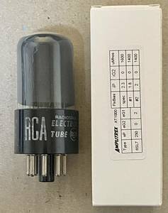 ■USED37165■ RCA 6SL7GT（スモークガラス）双極マッチ