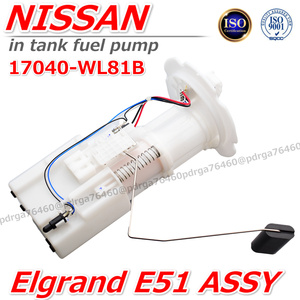 日産　NISSAN　エルグランド　VQ35DE　VQ25DE　燃料ポンプ 　フューエルポンプ 　ユニット　E51　NE51　ME51　MNE51　17040-WL81B