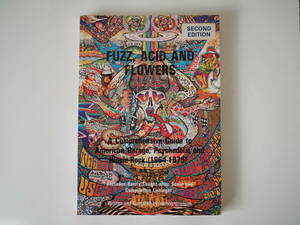 ★イギリス音楽本【Fuzz,Acid,And Flowers ２刷改訂版】USレコード・ガイド本★US Garage, Psychedelic and Hippie Rock