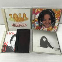 I0311F3 REBECCA レベッカ / NOKKO CD 5巻セット 音楽 邦楽 / The Best of Dreams / colored / Hallelujah / I Will catch U. 他_画像1