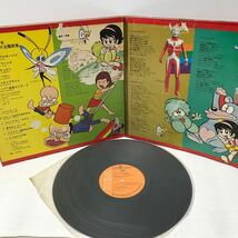 I0314P3 テレビ・マンガ主題歌集 LP レコード JRS-7314 音楽 アニメ / アルプスの少女ハイジ / ウルトラマンレオ / マジンガーZ 他_画像3