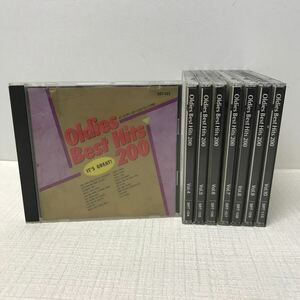 I0327B3 まとめ★オールディーズ・ベスト・ヒッツ200 Oldies Best Hits CD vol.3〜10 8巻セット 音楽 洋楽 オムニバス