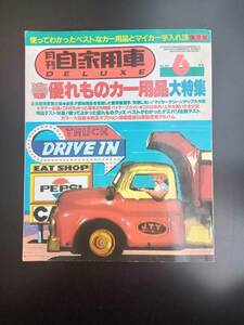 月刊　自家用車　昭和59年 6月号　使ってわかったベストなカー用品とマイカー手入れ法　保存版