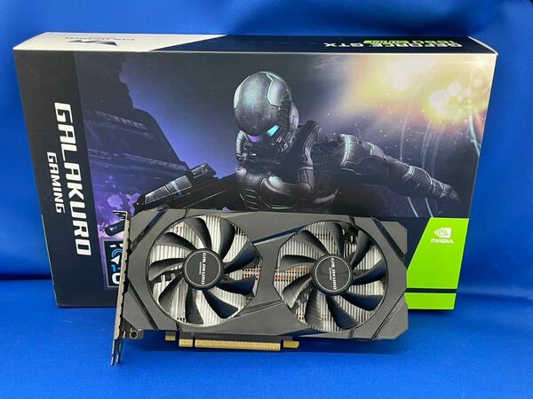 良品! 玄人志向 NVIDIA GeForce GTX 1660Super GALAKURO