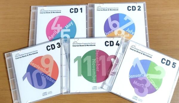 Be studio Intermediate Progressive CD 5枚セット