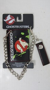 GHOST BUSTERS/ゴーストバスターズ ロゴ柄 ウォレットケース 財布 三つ折り財布 キャラクター アメ雑 雑貨[未使用品]