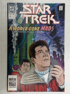 DCコミックス STAR TREK A WORLD GONE MAD! 1990年代 当時物 アメコミ スタートレック コミック誌 雑貨