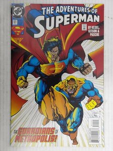 DCコミックス THE ADVENTURES OF SUPERMAN 1990年代 当時物 アメコミ スーパーマン コミック誌 雑貨