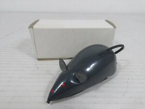 Mechanical Mouse жестяная пластина серый zen мой тип сделано в Китае Rat мышь Vintage с коробкой смешанные товары [ не использовался товар ]