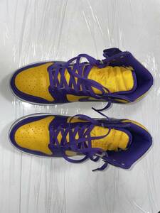 Nike Dunk High Retro Lakers ナイキ ダンク ハイ レトロ レイカーズ　　 28.0cm