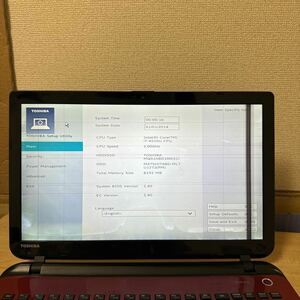 TOSHIBA dynanook T55/76MR Core i7 4510Uジャンク