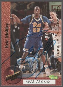 95-96 Classic Superior Pix Eric Mobley Auto /3000